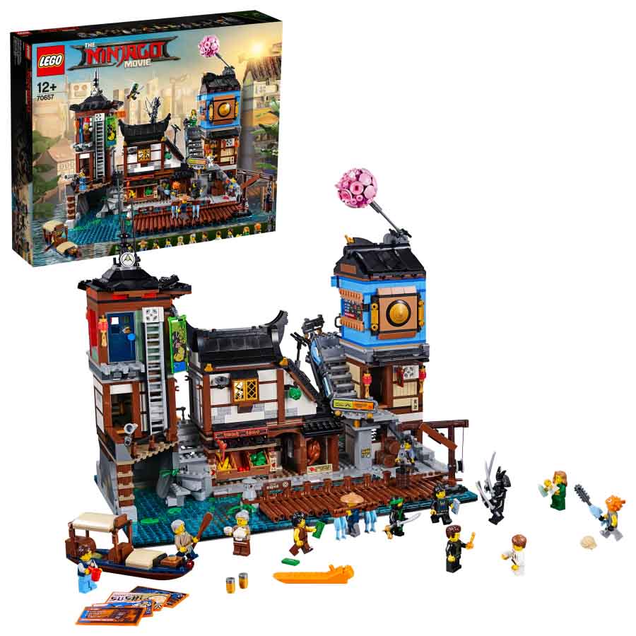 LEGO NINJAGO | Muelles de la ciudad de Ninjago - 70657