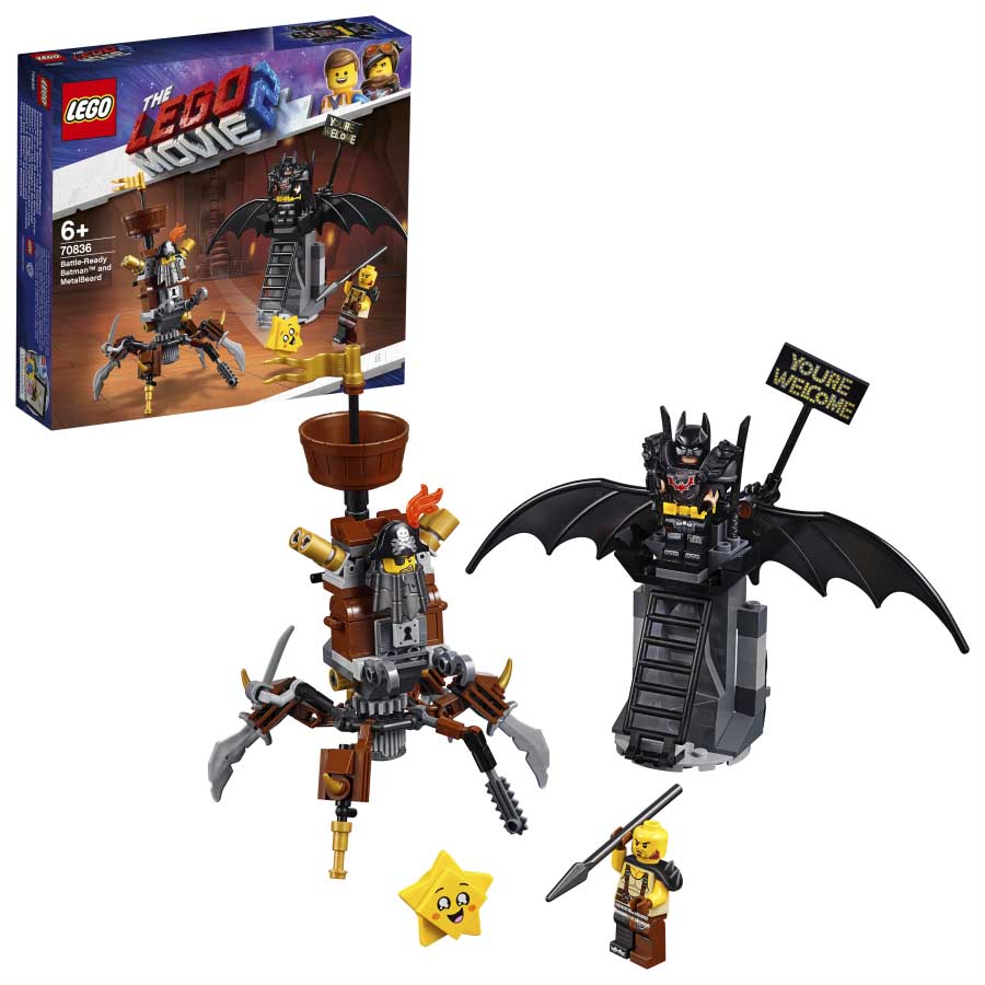 LEGO Movie Maker | Batman y Barbagris Preparados para Luchar - 70836