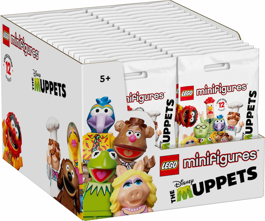 LEGO Minifiguras | Los Teleñecos: Caja completa cerrada (36 ud) 71033-CC