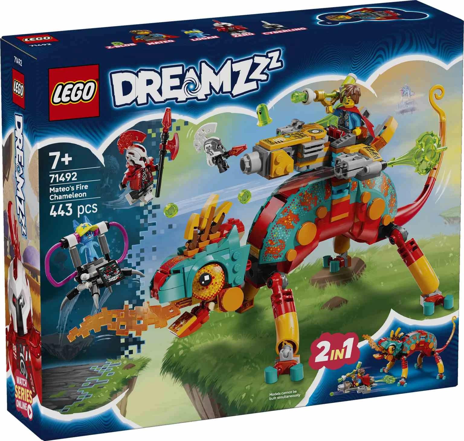 LEGO DREAMZzz | Camaleón Llameante de Mateo - 71492