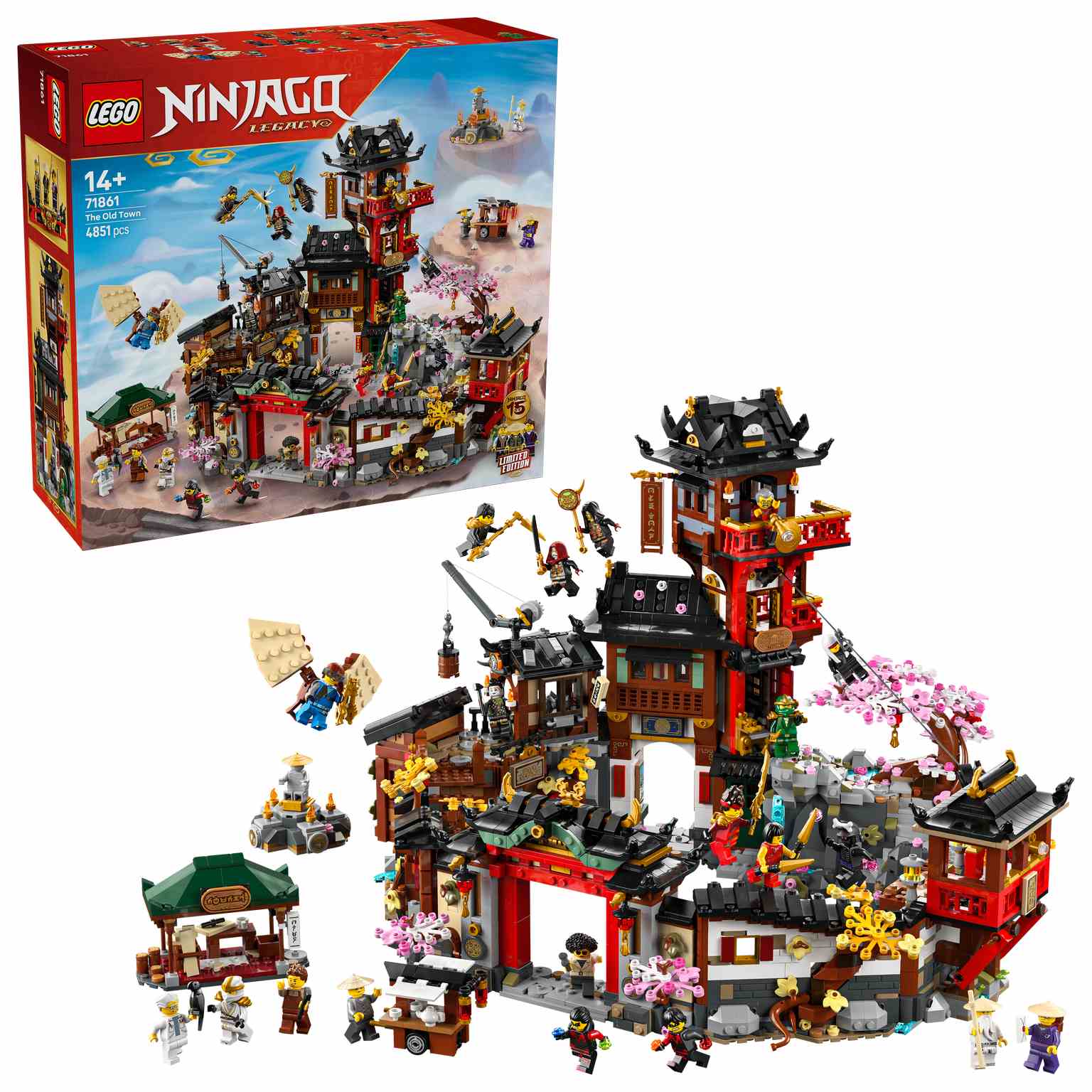 LEGO Ninjago | Pueblo Viejo: 15 Aniversario - 71861