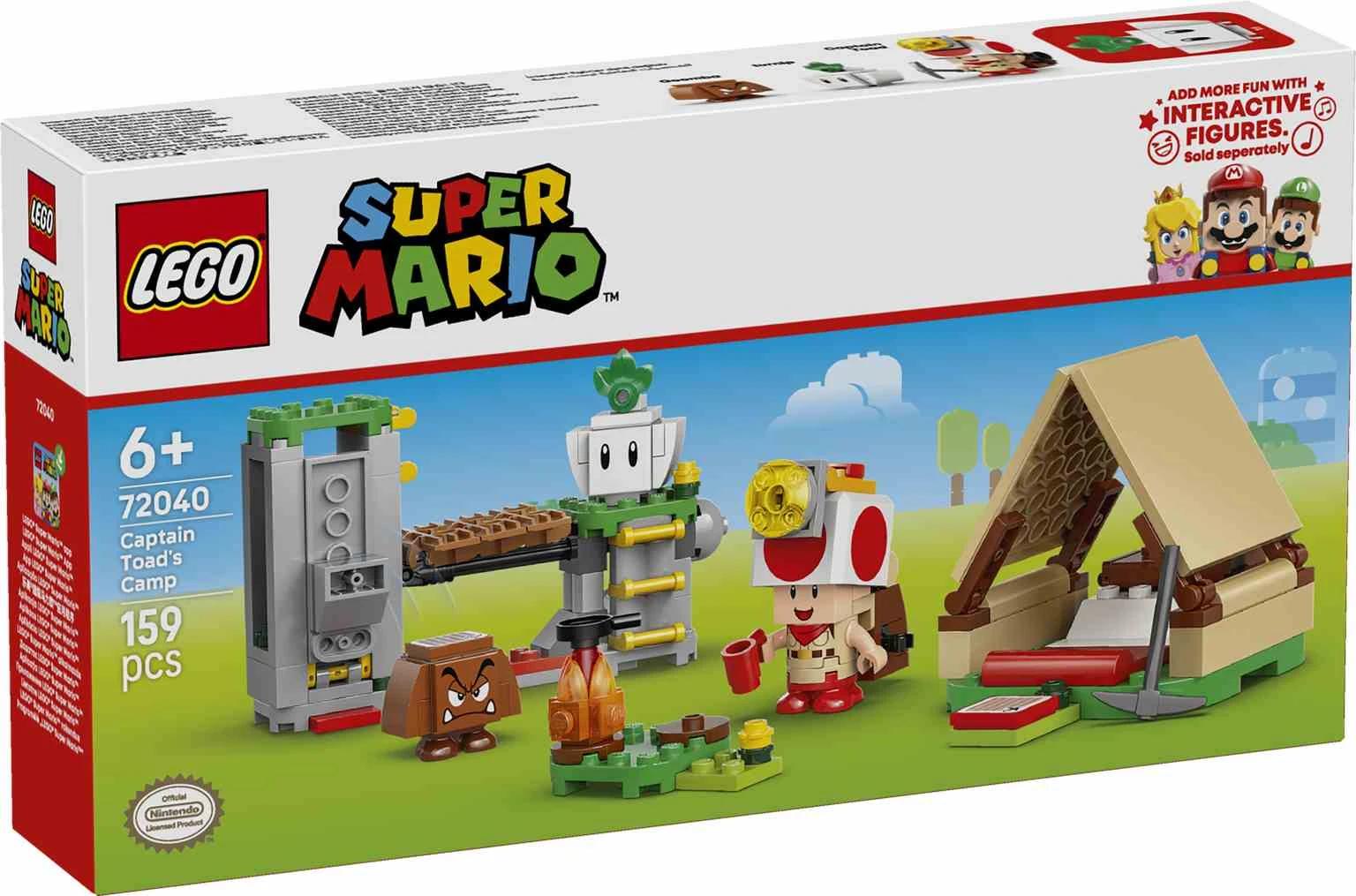 LEGO Super Mario | De acampada con el Capitán Toad - 72040