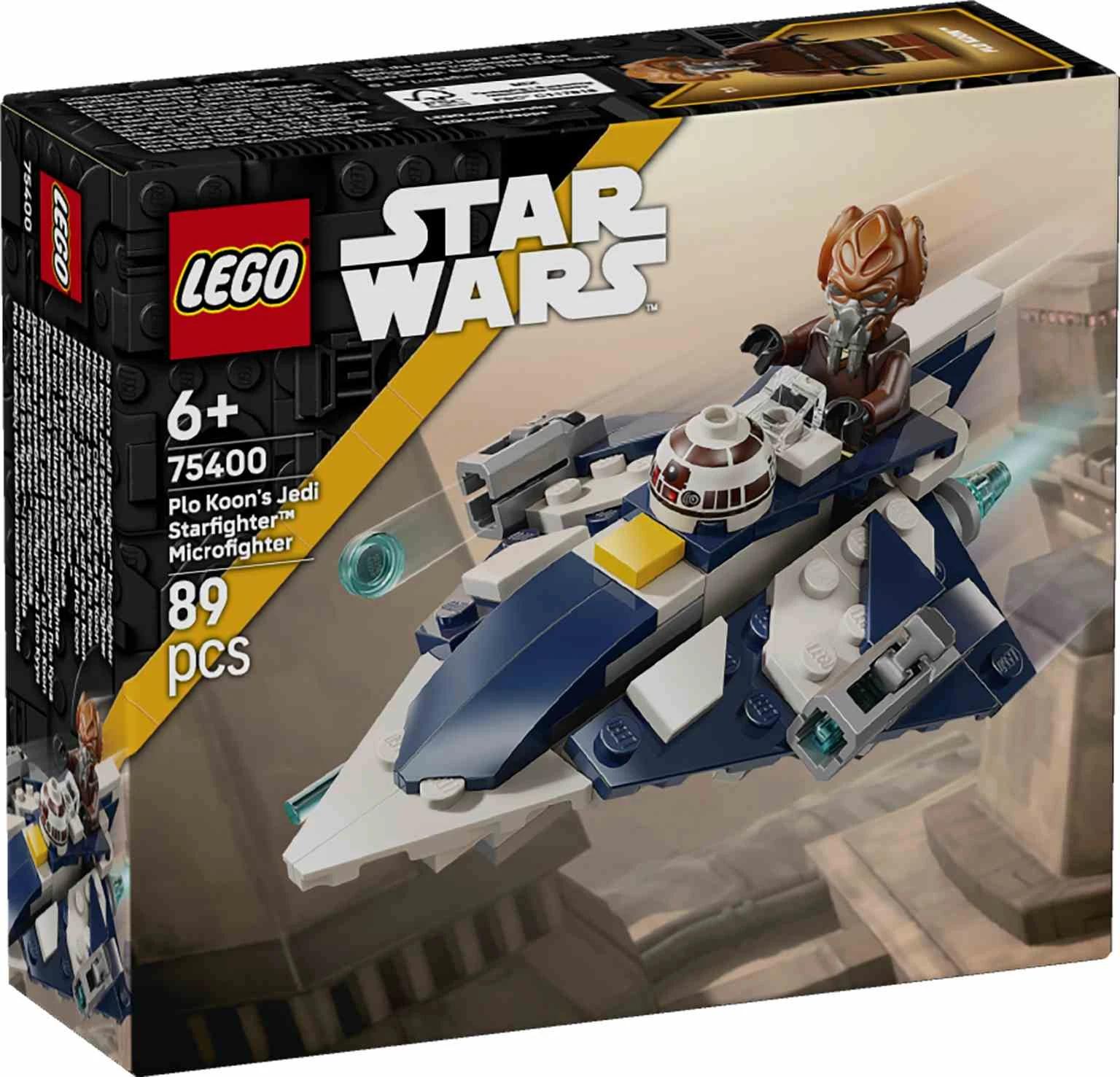 LEGO STAR WARS | Microfighter: Caza Estelar Jedi de Plo Koon - 75400