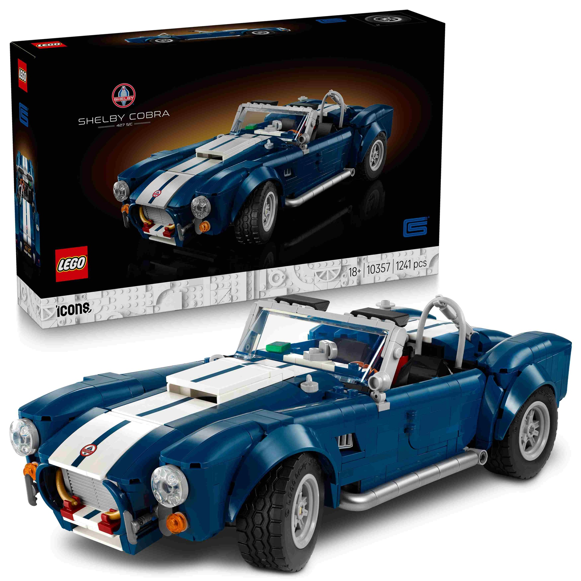 LEGO ICONS | Shelby Cobra 427 S/C - 10357