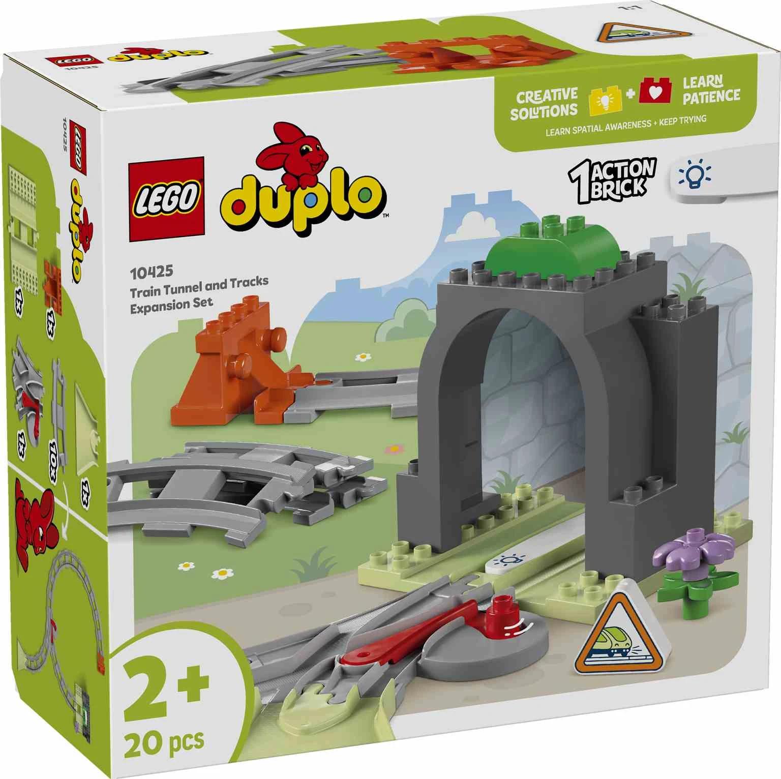LEGO DUPLO | Set de Expansión: Túnel y Vías Ferroviarias - 10425