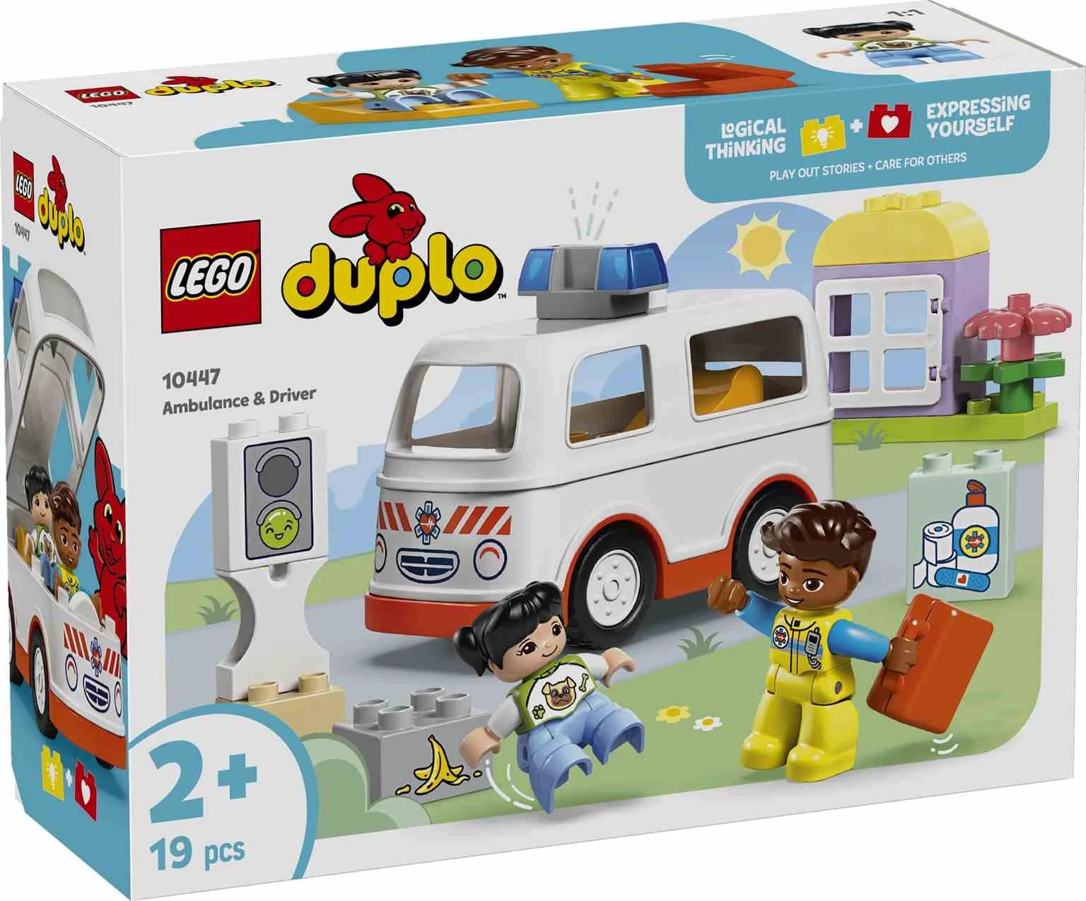 LEGO DUPLO | Ambulancia y Conductor - 10447