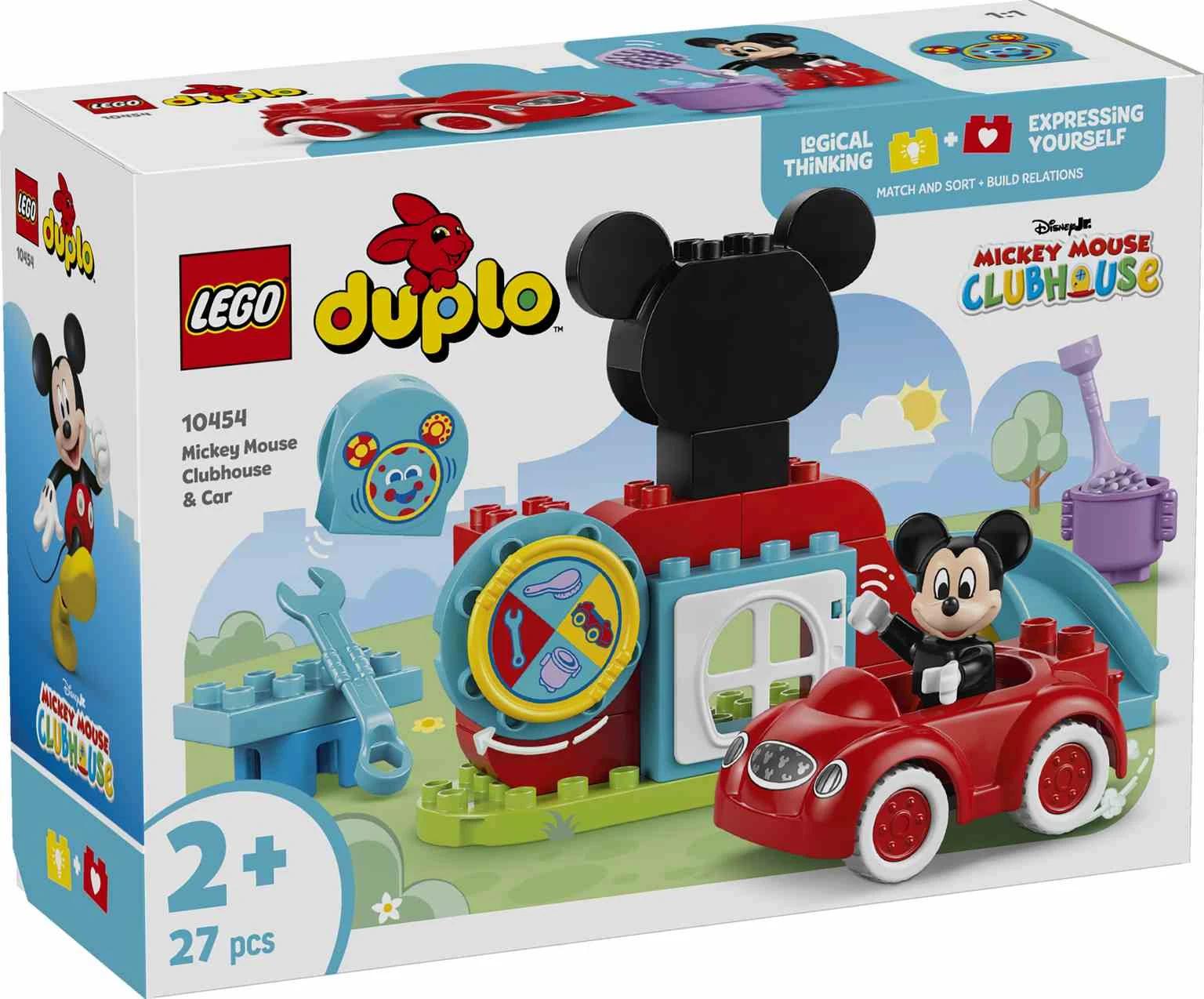 LEGO DUPLO | Casa y Coche de Mickey Mouse - 10454