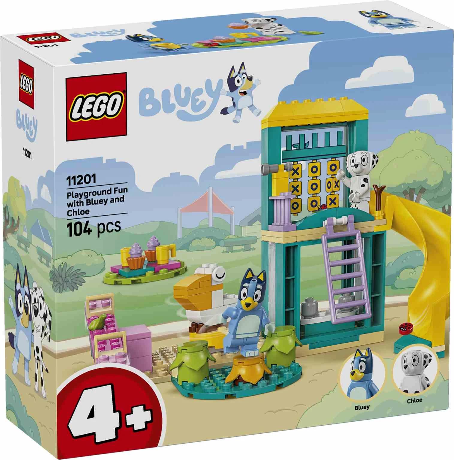 LEGO BLUEY | Diversión en el Parque de Juegos con Bluey y Chloe - 11201