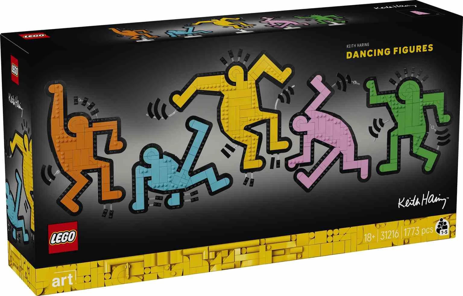 LEGO ART | Keith Haring: Figuras Danzantes - 31216