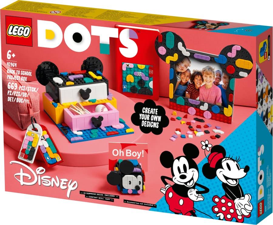 ‎LEGO DOTS | Mickey Minnie Mouse Caja de proyectos de regreso a la escuela 41964‎