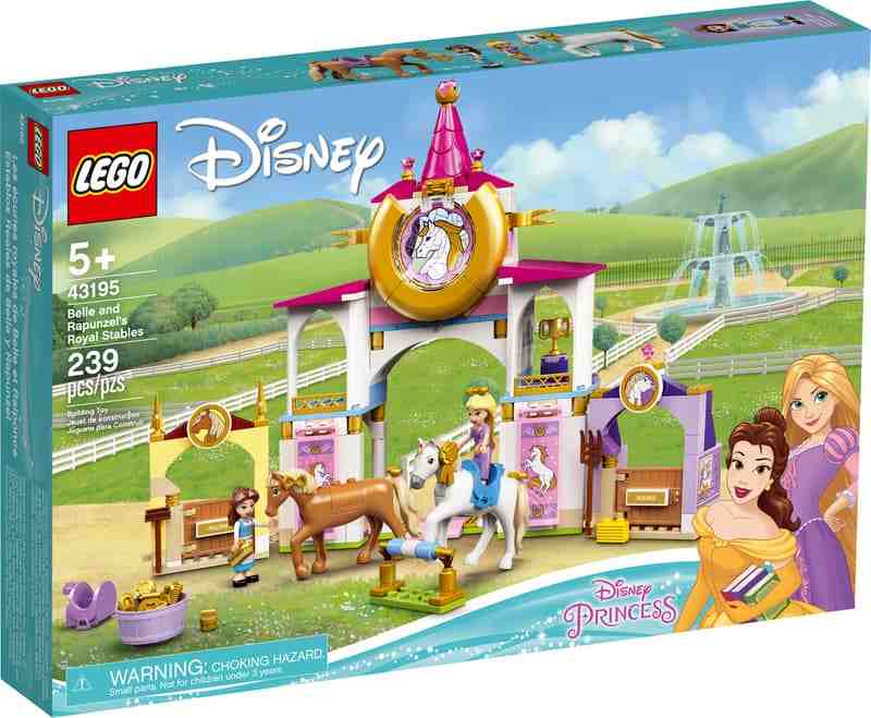 LEGO Disney | Establos Reales de Bella y Rapunzel 43195