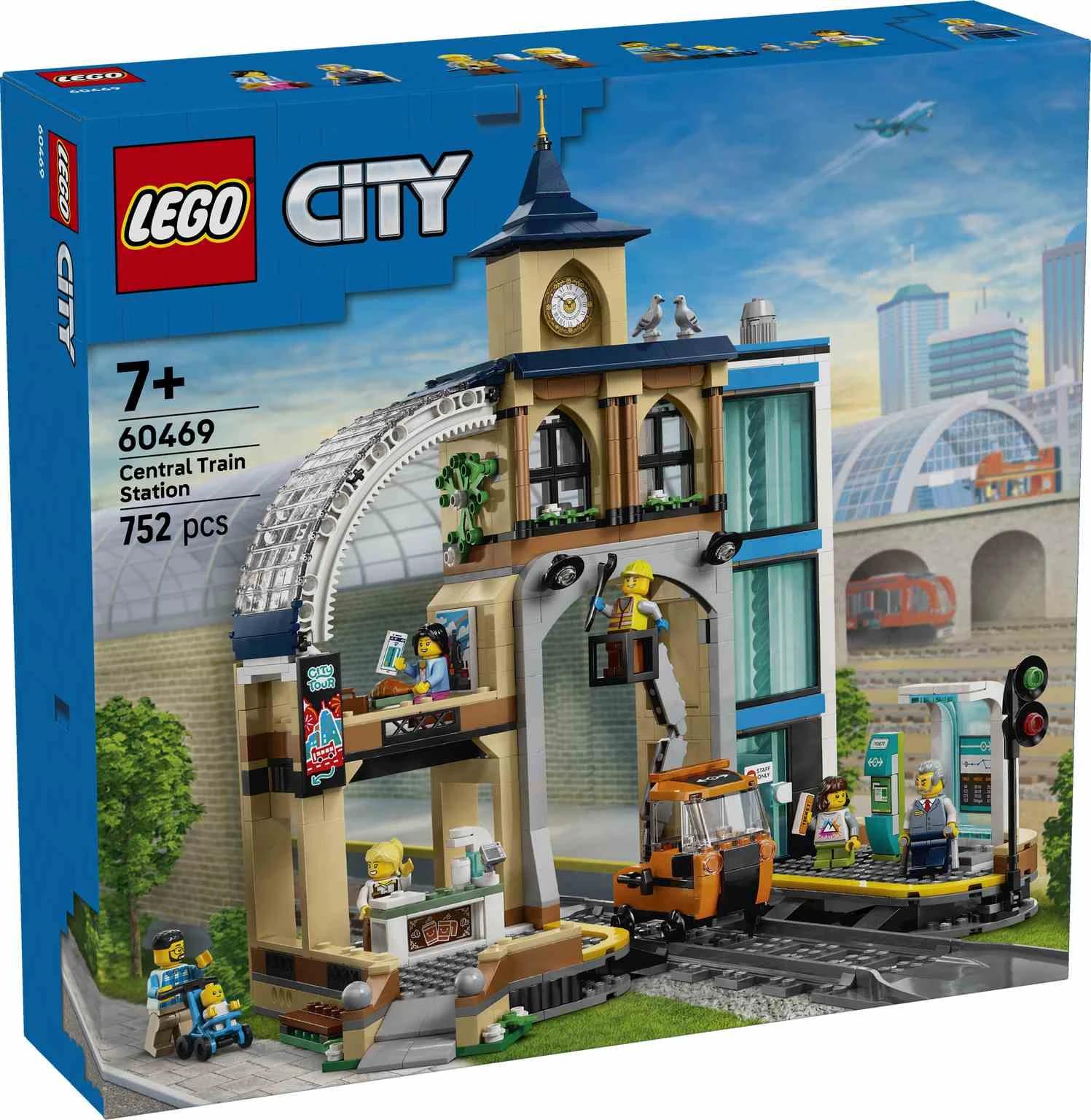 LEGO CITY | Estación Central de Ferrocarril - 60469
