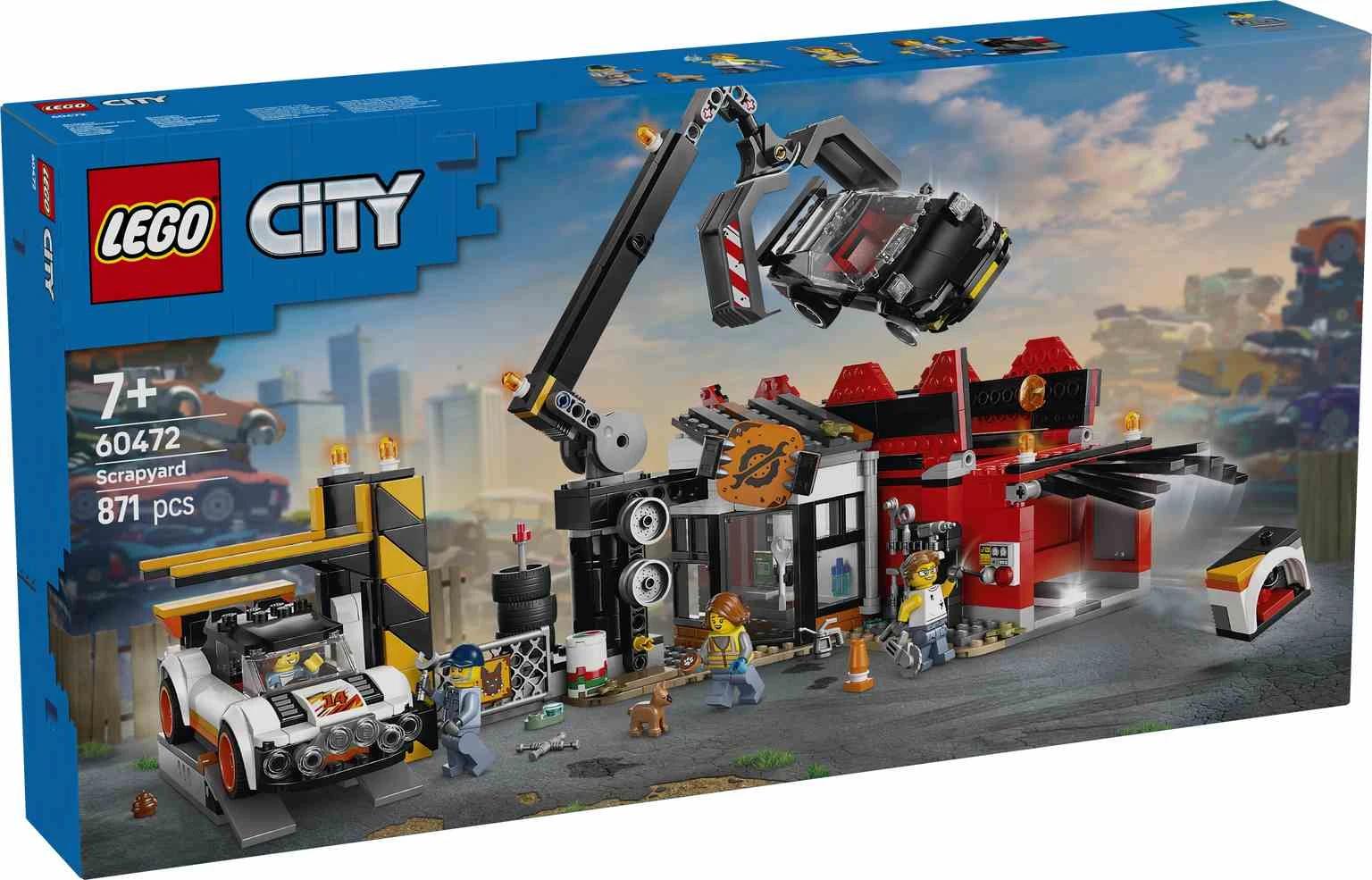LEGO CITY | Desguace con Coches - 60472