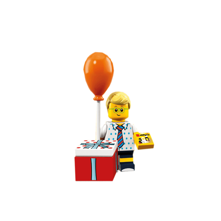 LEGO Minifiguras | Serie 18ª Fiesta: Chico de la Fiesta de Cumpleaños 71021-16