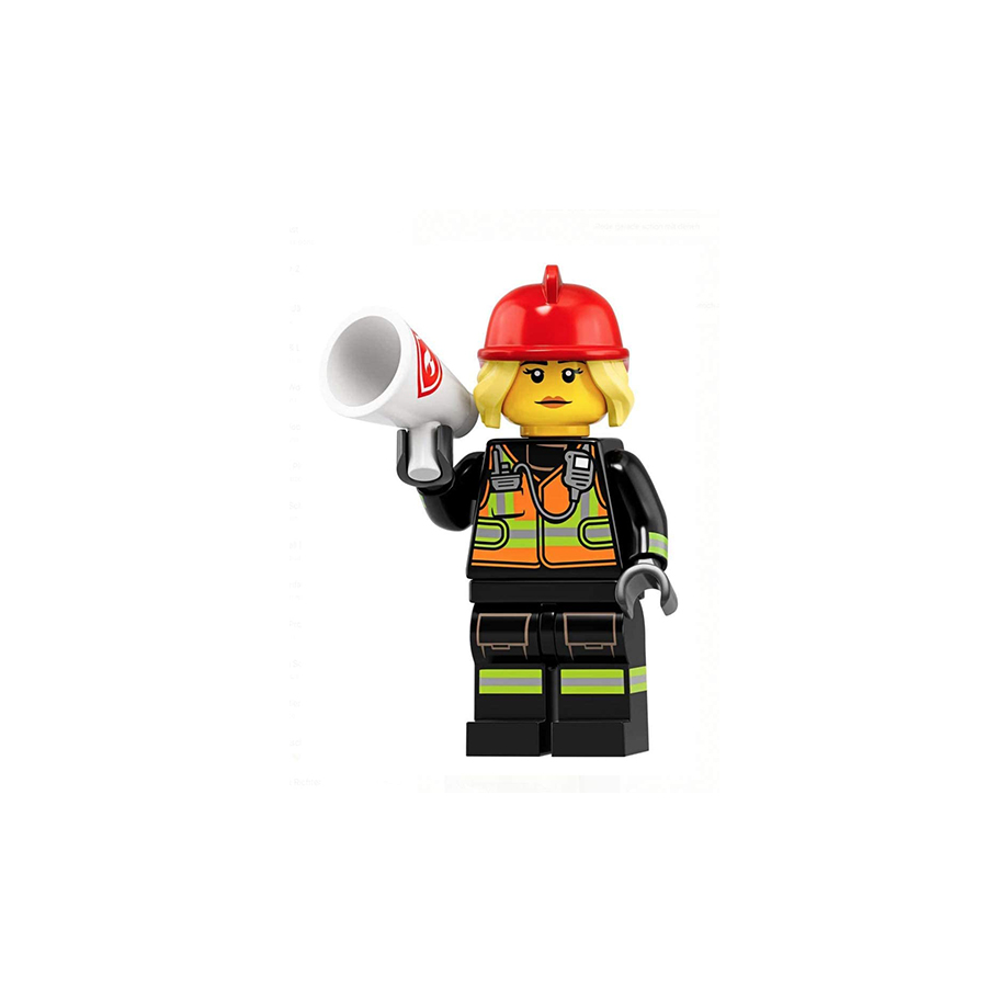 LEGO Minifiguras | 19ª Edición: Fire Fighter 71025-08