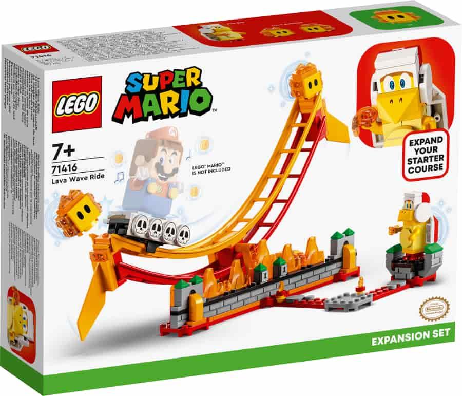 LEGO Super Mario | Set de Expansión: Gran ola de lava 71416