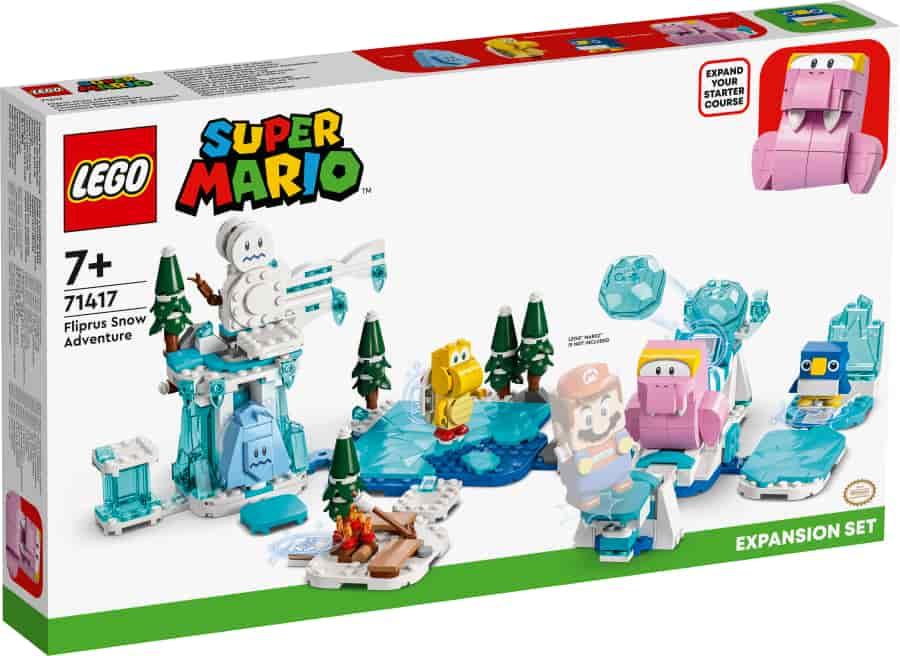 LEGO Super Mario | Set de Expansión: Aventura en la nieve de la Morsik 71417