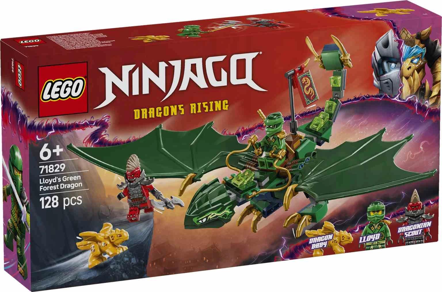 LEGO Ninjago | Dragón Verde del Bosque de Lloyd - 71829