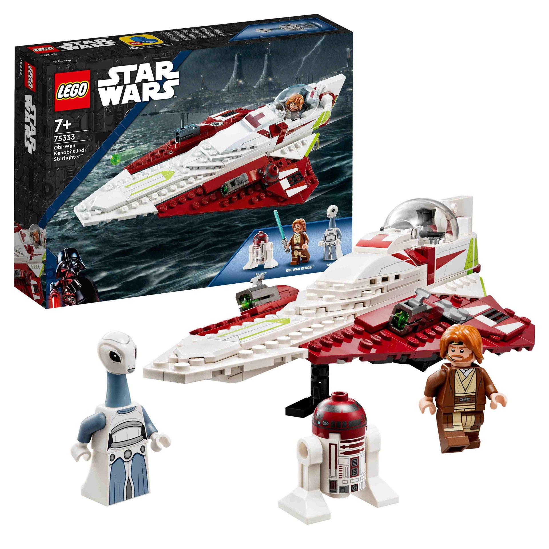 LEGO STAR WARS | Caza Estelar Jedi de ObiWan Kenobi 75333