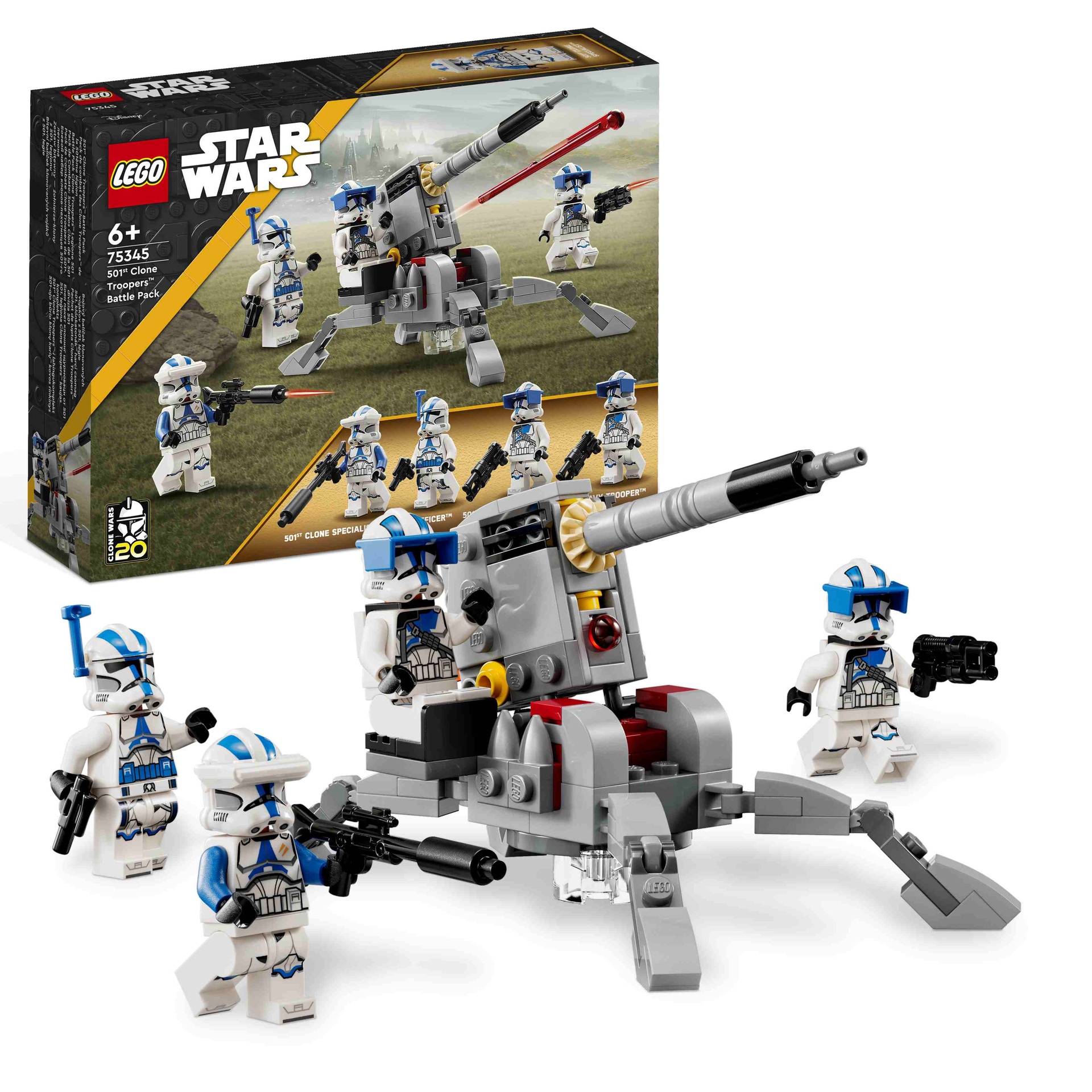 LEGO STAR WARS | Pack de Combate: Soldados Clon de la 501 -75345