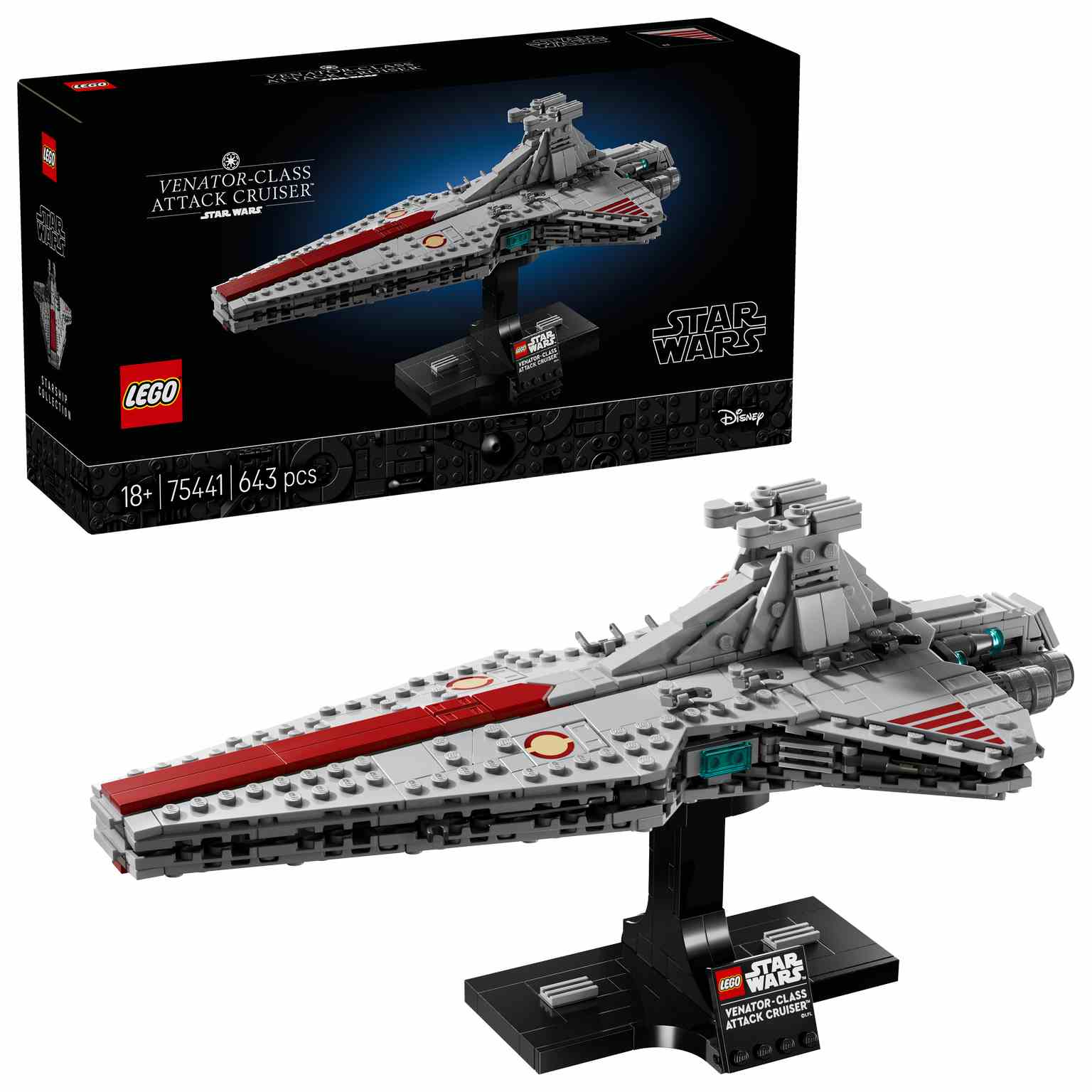 LEGO STAR WARS | Crucero de Ataque Clase Venator - 75441