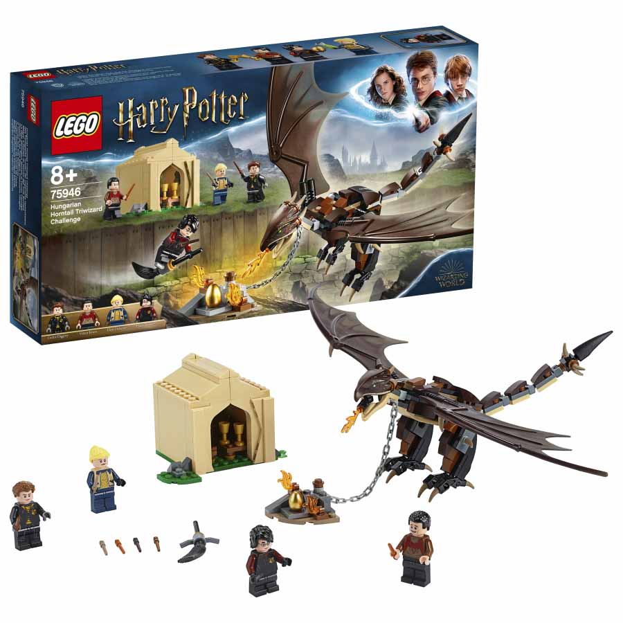 LEGO Harry Potter | Desafío de los Tres Magos: Colacuerno Húngaro 75946