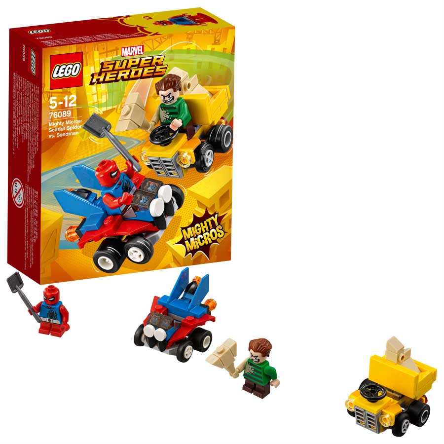 LEGO Marvel | Mighty Micros Spider Man vs Sandman 76089