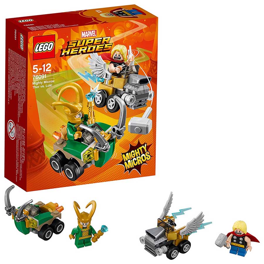 LEGO Marvel | Mighty Micros Thor v. Loki 76091
