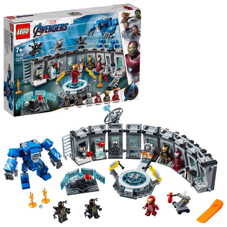 LEGO Marvel | Super Heroes: Iron Man Sala de Armaduras 76125