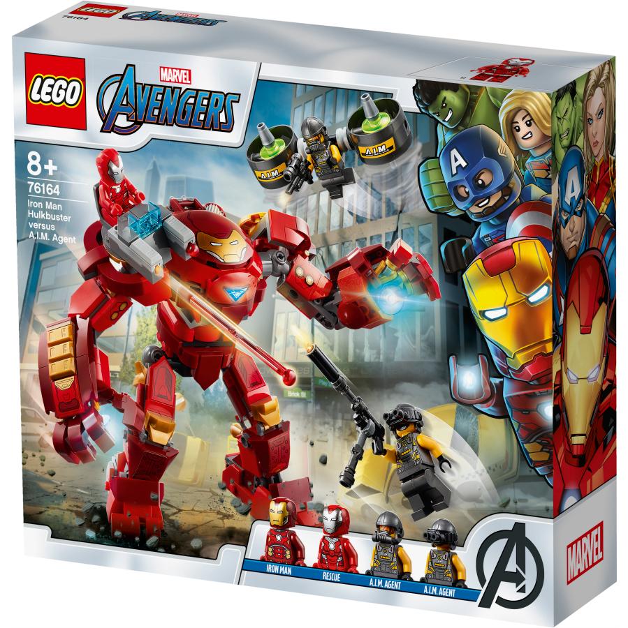 LEGO Marvel| Hulkbuster de Iron Man vs. Agente de A.I.M. 76164