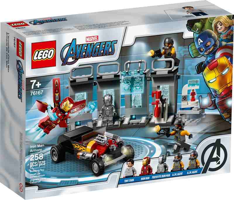 LEGO Marvel | Armería de Iron Man 76167