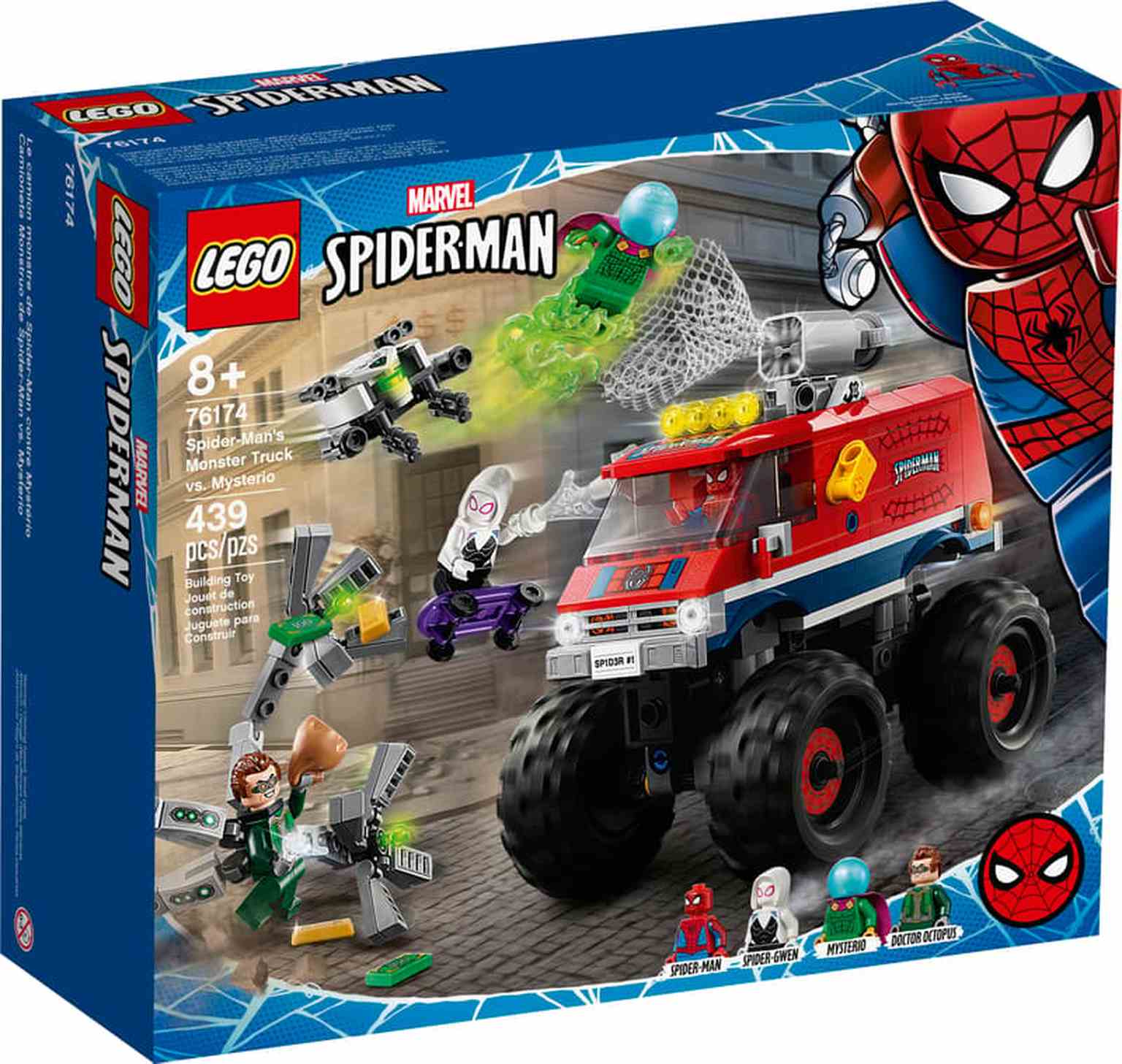 LEGO Marvel | Monster Truck de Spider Man vs Mysterio 76174