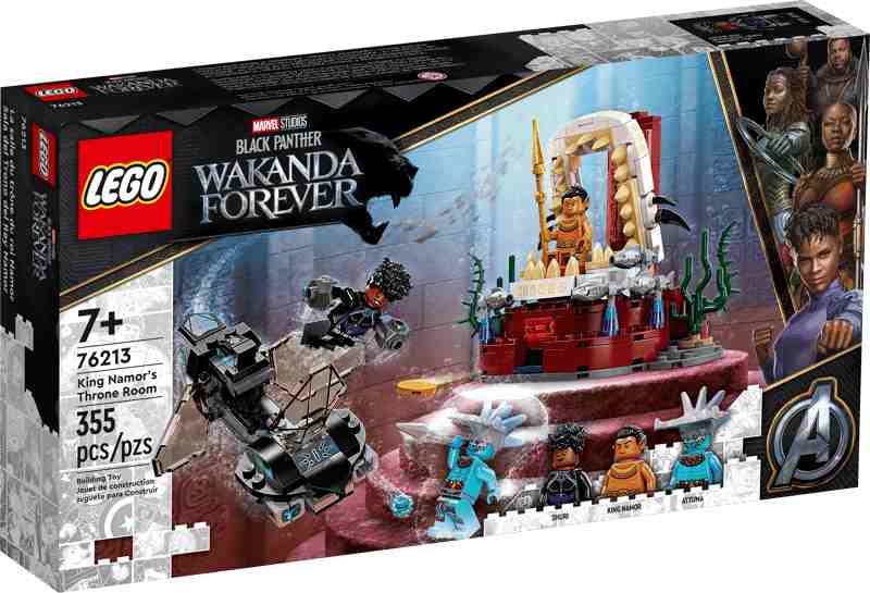 LEGO Marvel | Sala del Trono del Rey Namor 76213
