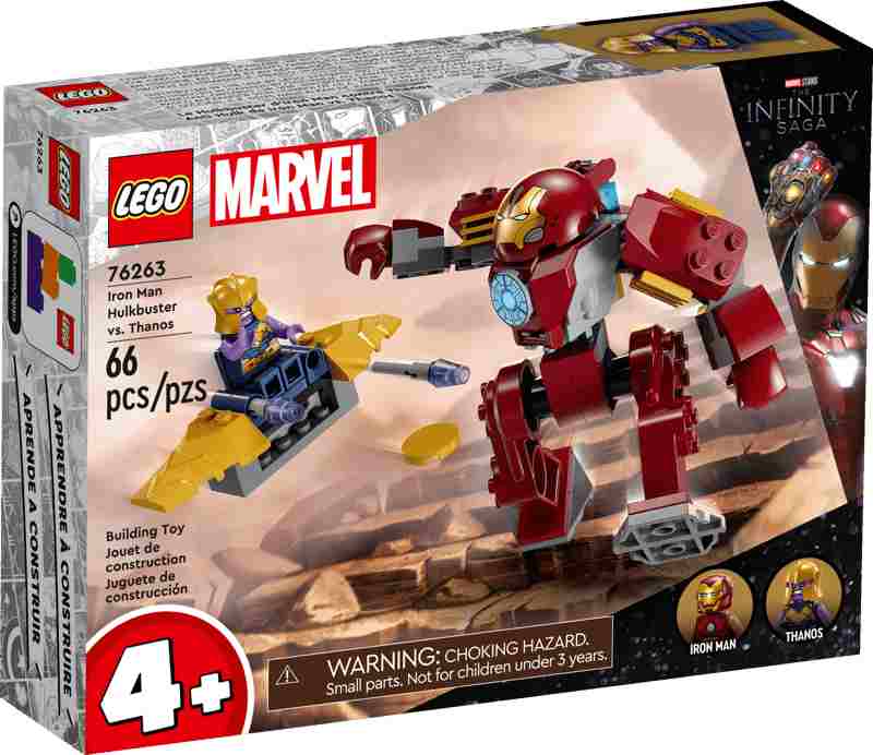 LEGO Marvel | Hulkbuster de Iron Man vs. Thanos 76263