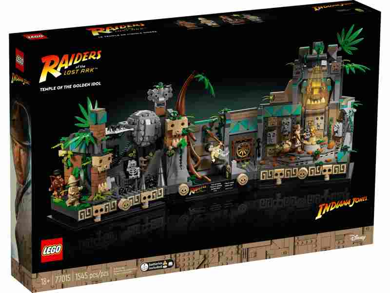 LEGO Indiana Jones | Templo del ídolo Dorado 77015