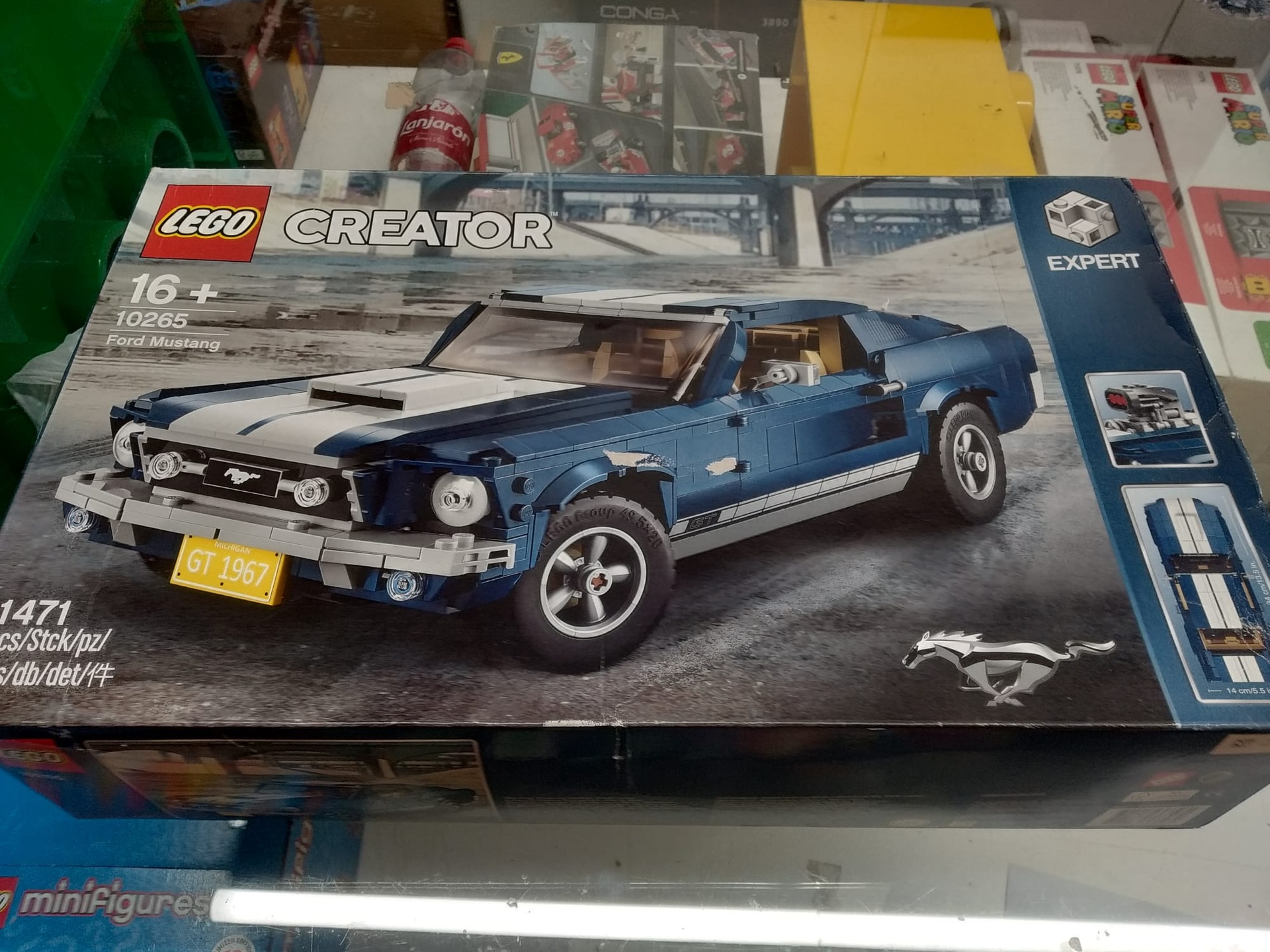 LEGO Creator | Ford Mustang 10265 Caja Dañada -10265-CD