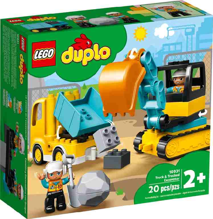 LEGO Duplo | Camión y Excavadora con Orugas 10931