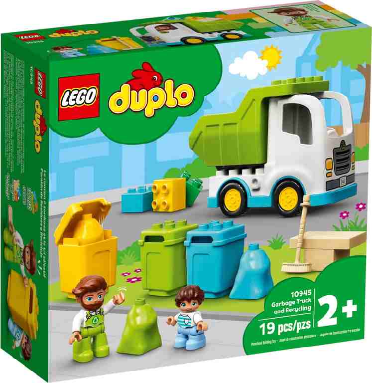 LEGO Duplo | Camión de Residuos y Reciclaje 10945