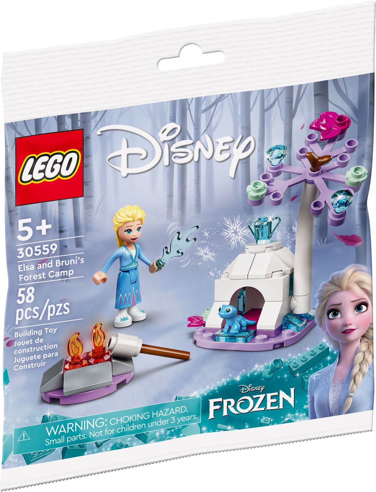 LEGO Disney | FROSEN: Campamento en el bosque de Elsa y Bruni - 30559
