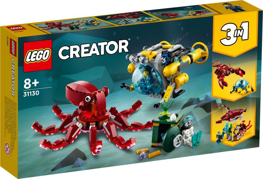 LEGO CREATOR 3 en 1 | Misión del Tesoro Hundido 31130