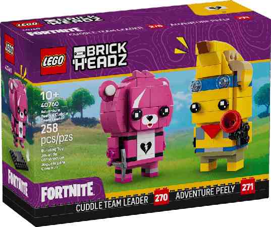 LEGO BRICK HEADZ | Banano aventurero y Líder del equipo arrumacos - 40760