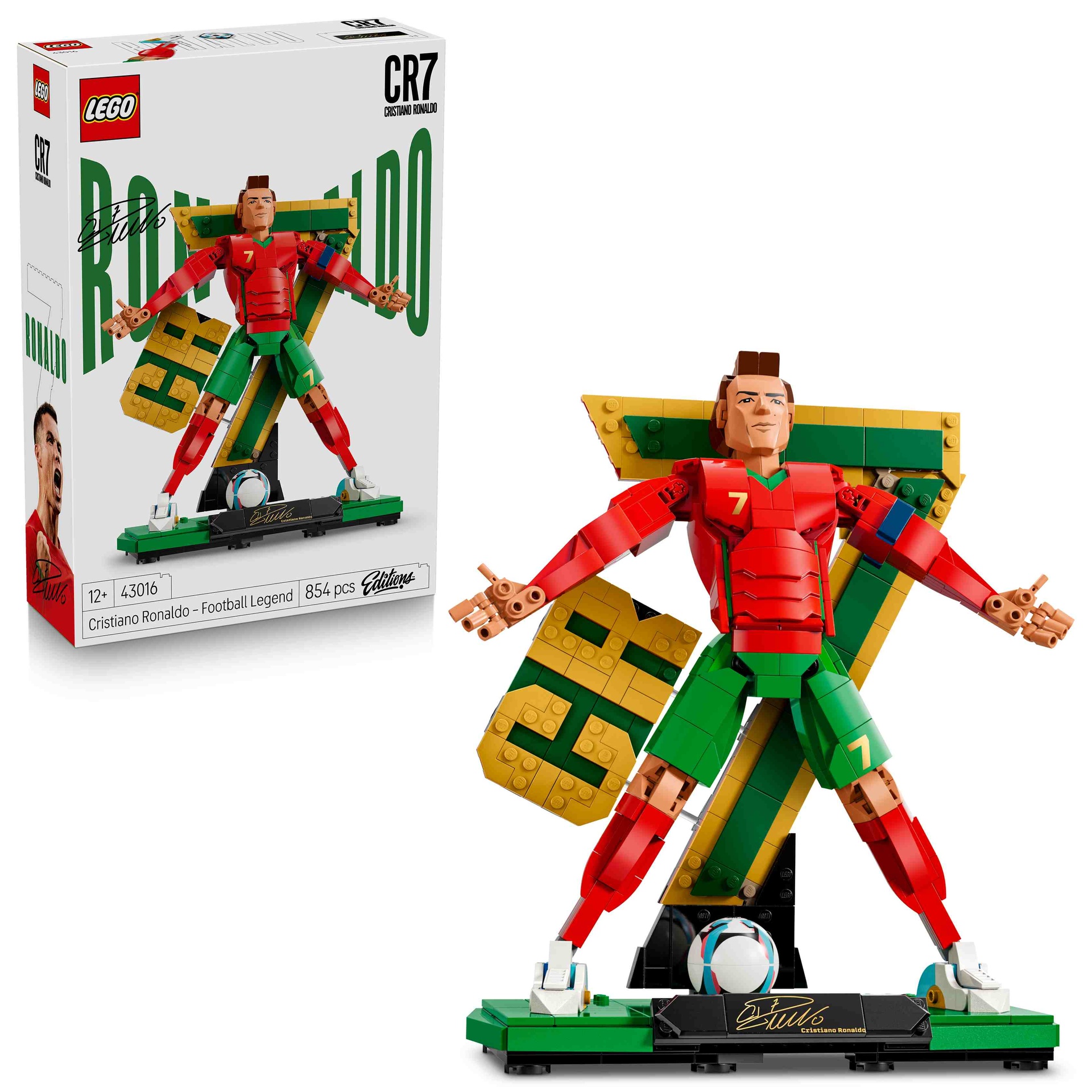 LEGO Editions | Cristiano Ronaldo: Leyenda del Fútbol 43016 MAYO 2026