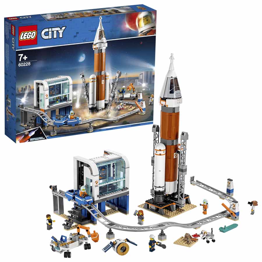 LEGO City | Cohete Espacial de Larga Distancia y Centro de Control 60228