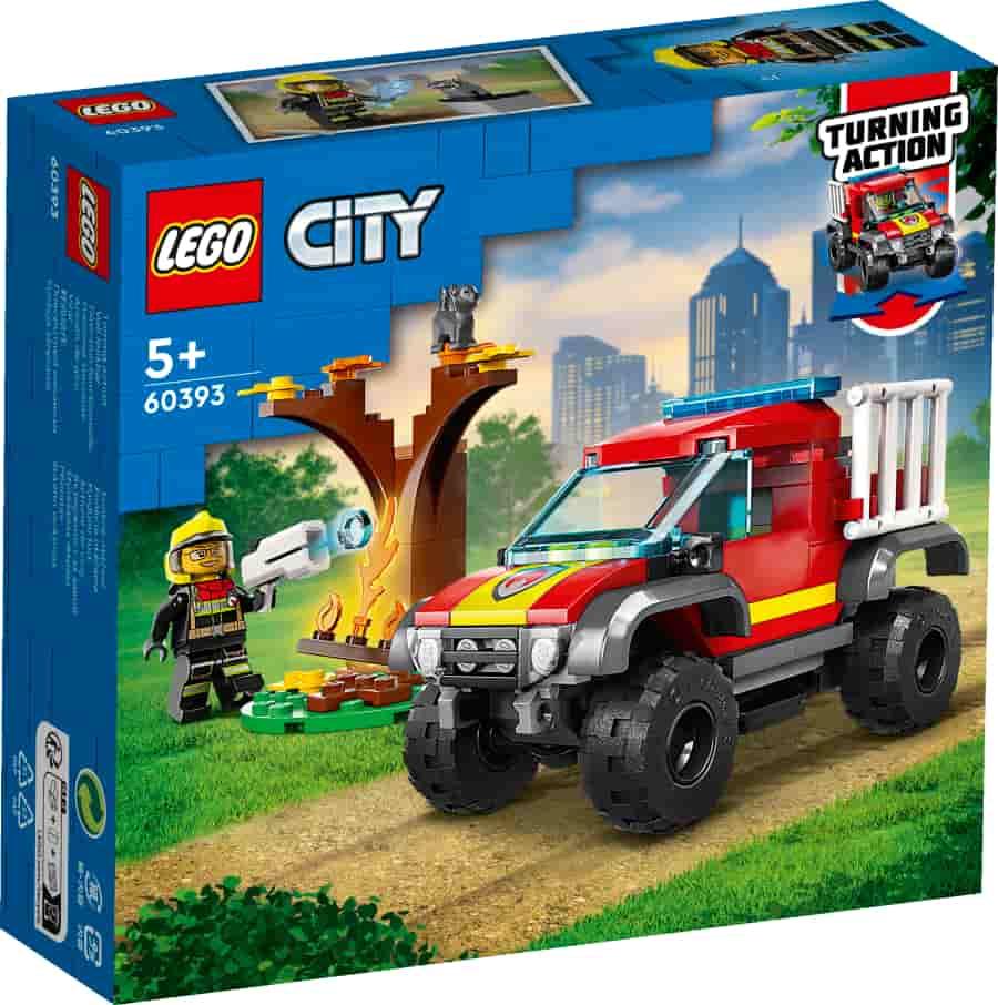 LEGO City Camión de Rescate 4x4 de Bomberos 60393
