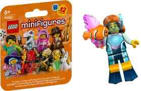 LEGO Minifiguras | 29.ª Edición BIÓLOGA MARINA - 71052-02