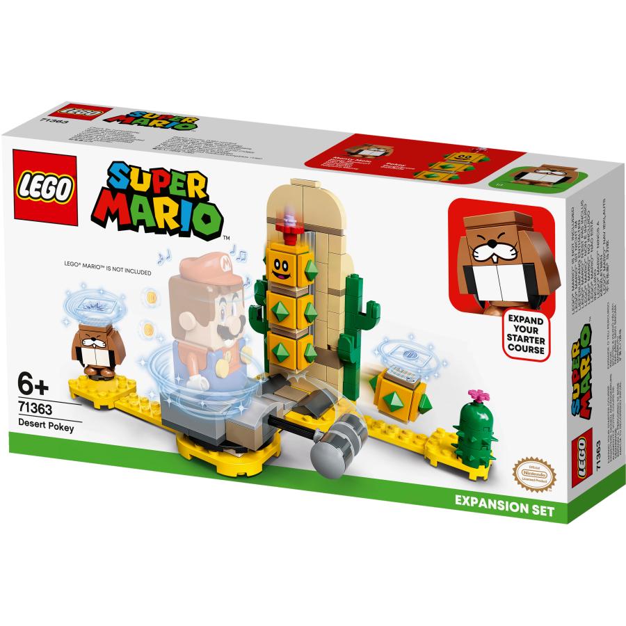 LEGO Super Mario | Set de Expansión Pokey del desierto 71363
