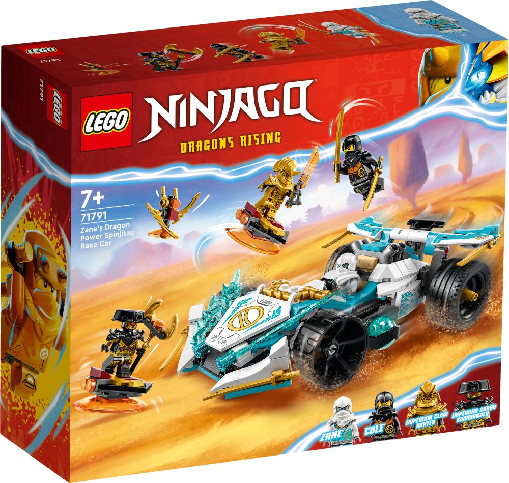 LEGO NINJAGO | Zane Dragon Power: Deportivo de Competición Spinjitzu 71791