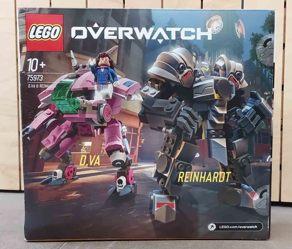 LEGO Overwatch D.Va & Reinhardt CAJA DAÑADA 75973-CD