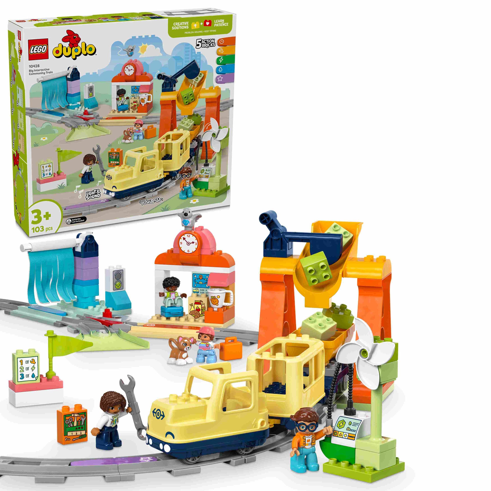 LEGO DUPLO | Gran Tren Comunitario Interactivo - 10428