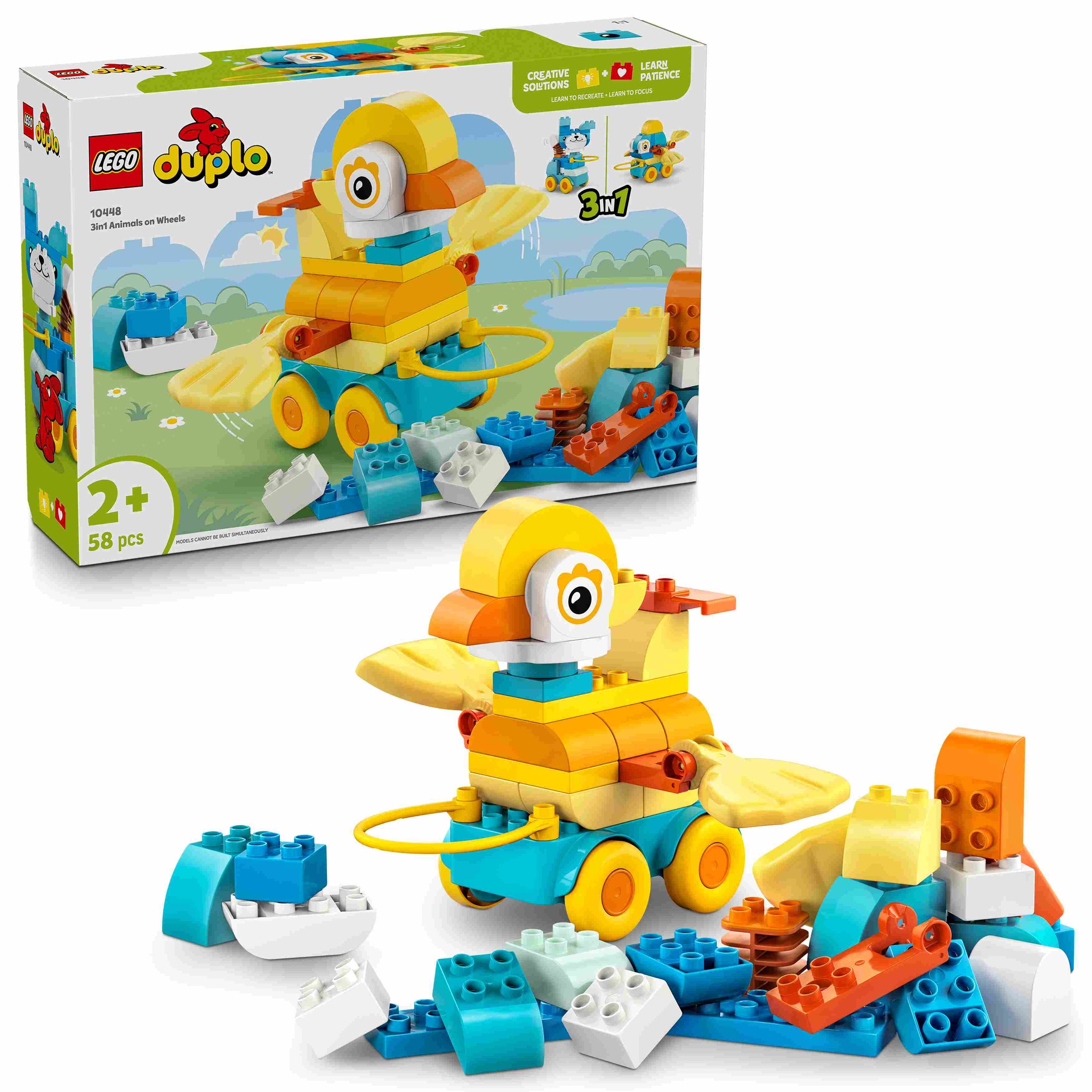 LEGO DUPLO | Animales sobre Ruedas 3en1 - 10448